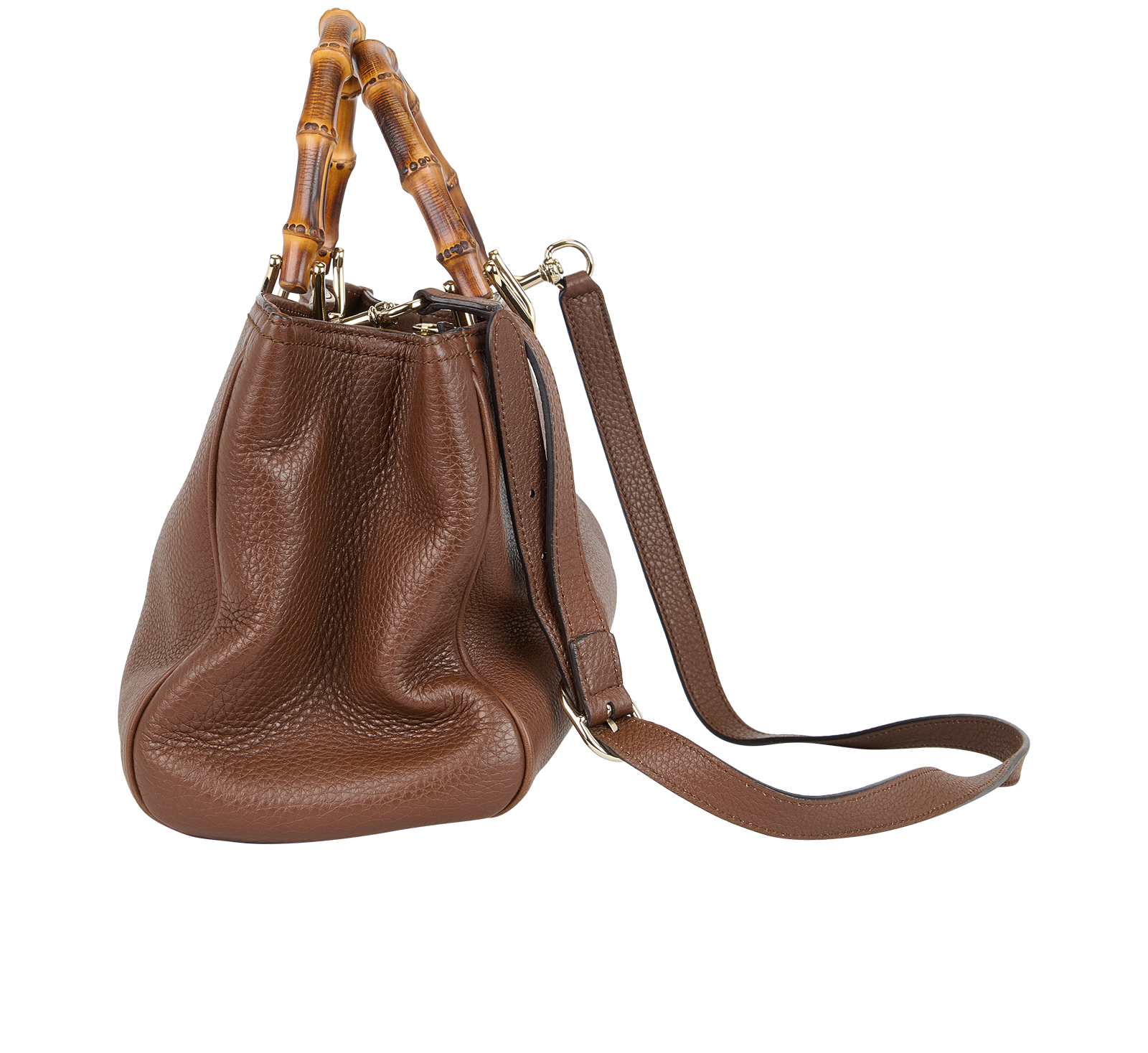 Bamboo Shopper, &pound;650, Handbags, Tan, Leather, Bottom view